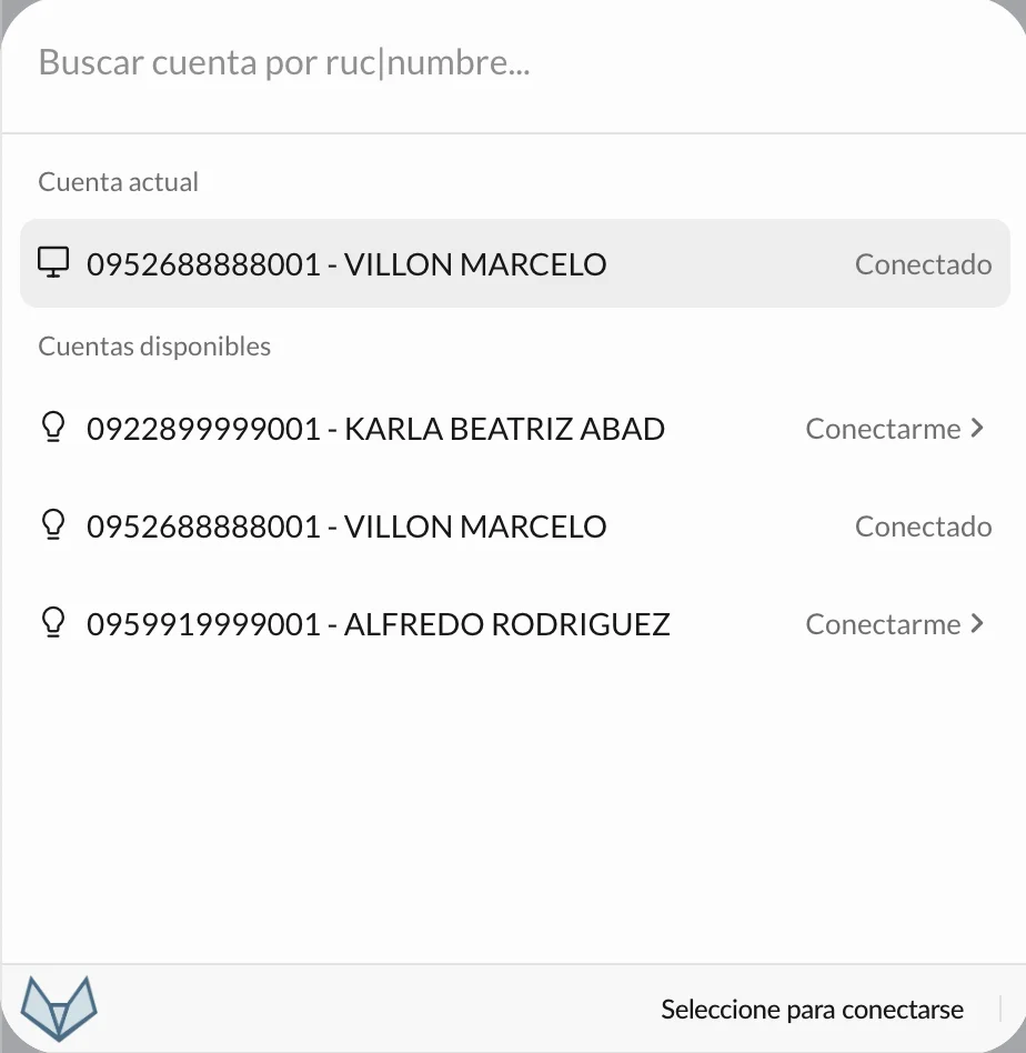 Financiero e-dinky: mis cuentas